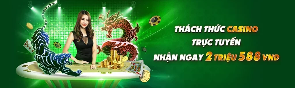 Thưởng ngay 2 triệu 588 tại Casino Fb88 - Thắng Liên Tiếp